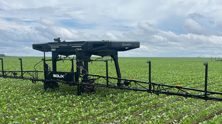 Agtech robot in Brazil